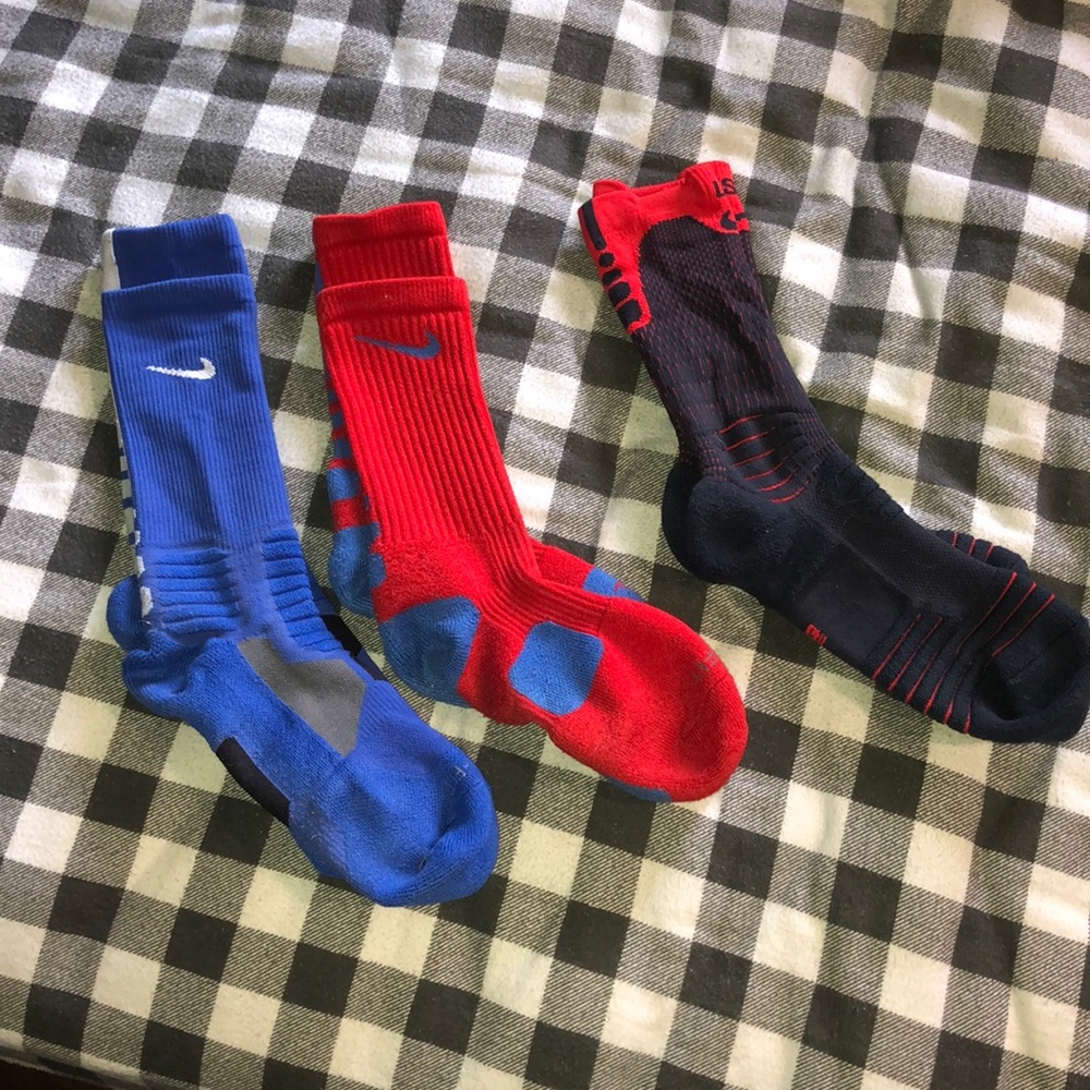 Nike Elite Crew sock 3 pack  sizes L-M-L men’s